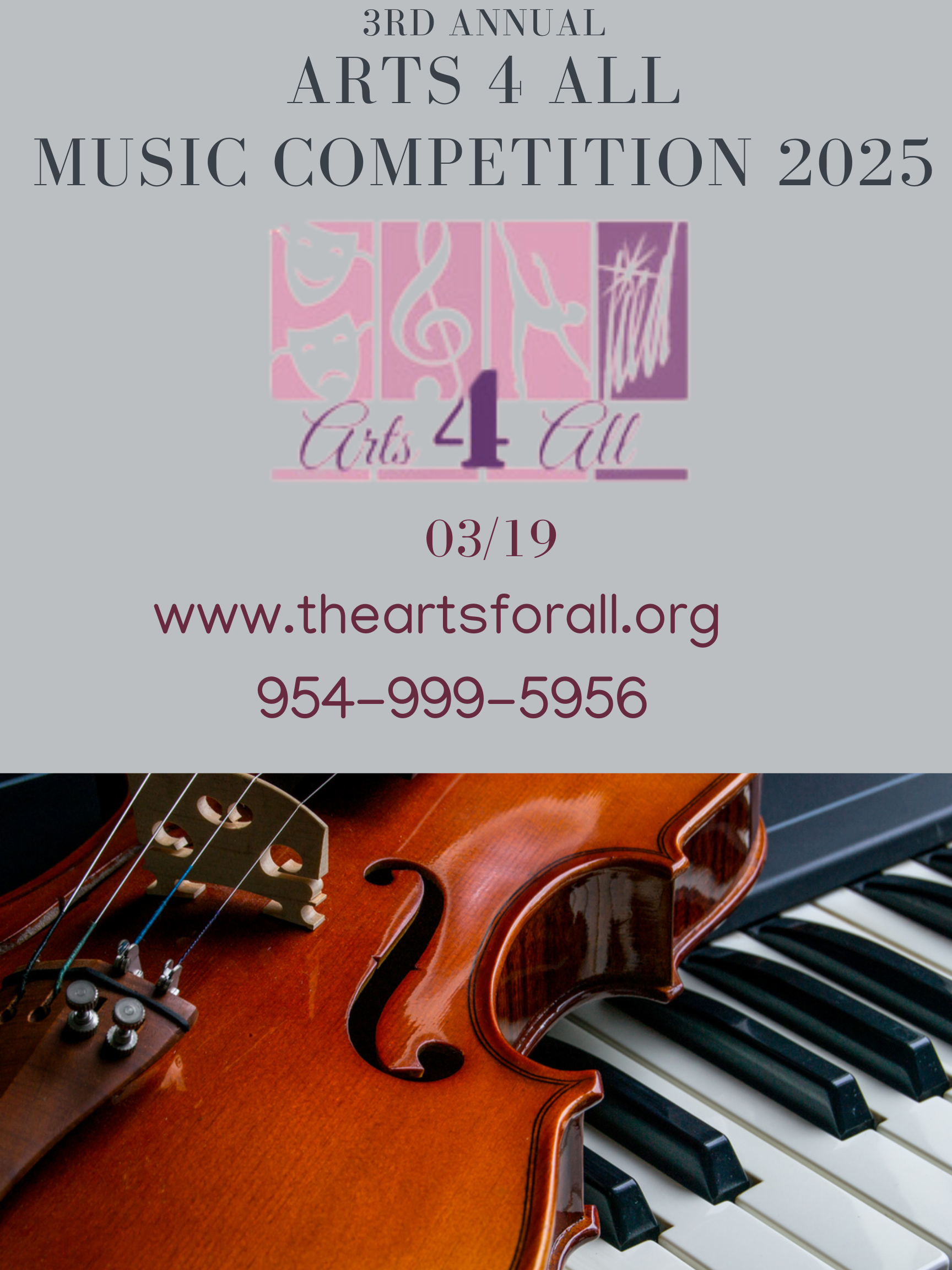 Arts 4 All Music Competition 2024